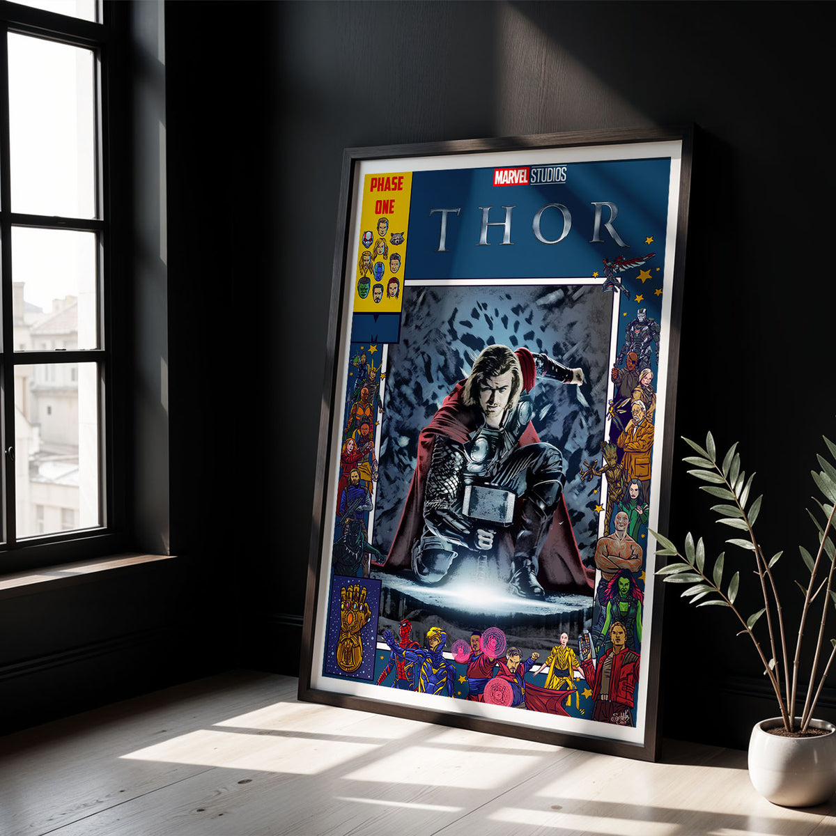 Flex Designs Poster Thor Comics 5 x 7" Home Goods - Movie 2011 Movie Poster