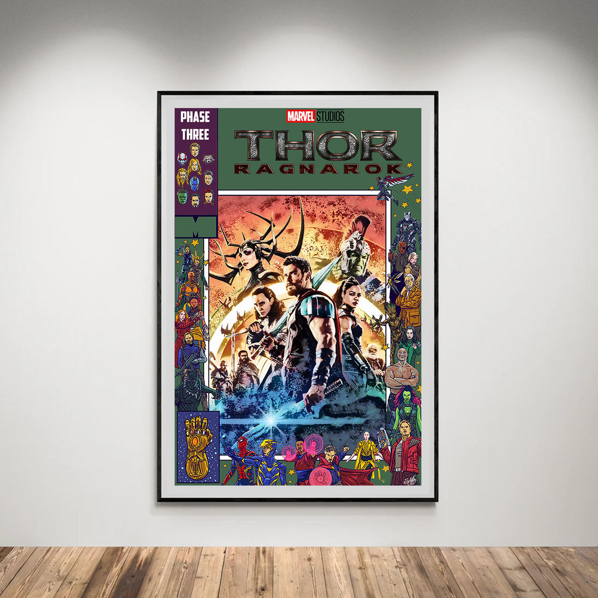 Flex Designs Poster Thor Ragnarok Comics 5 x 7" Home Goods - Movie 2017 Movie Poster