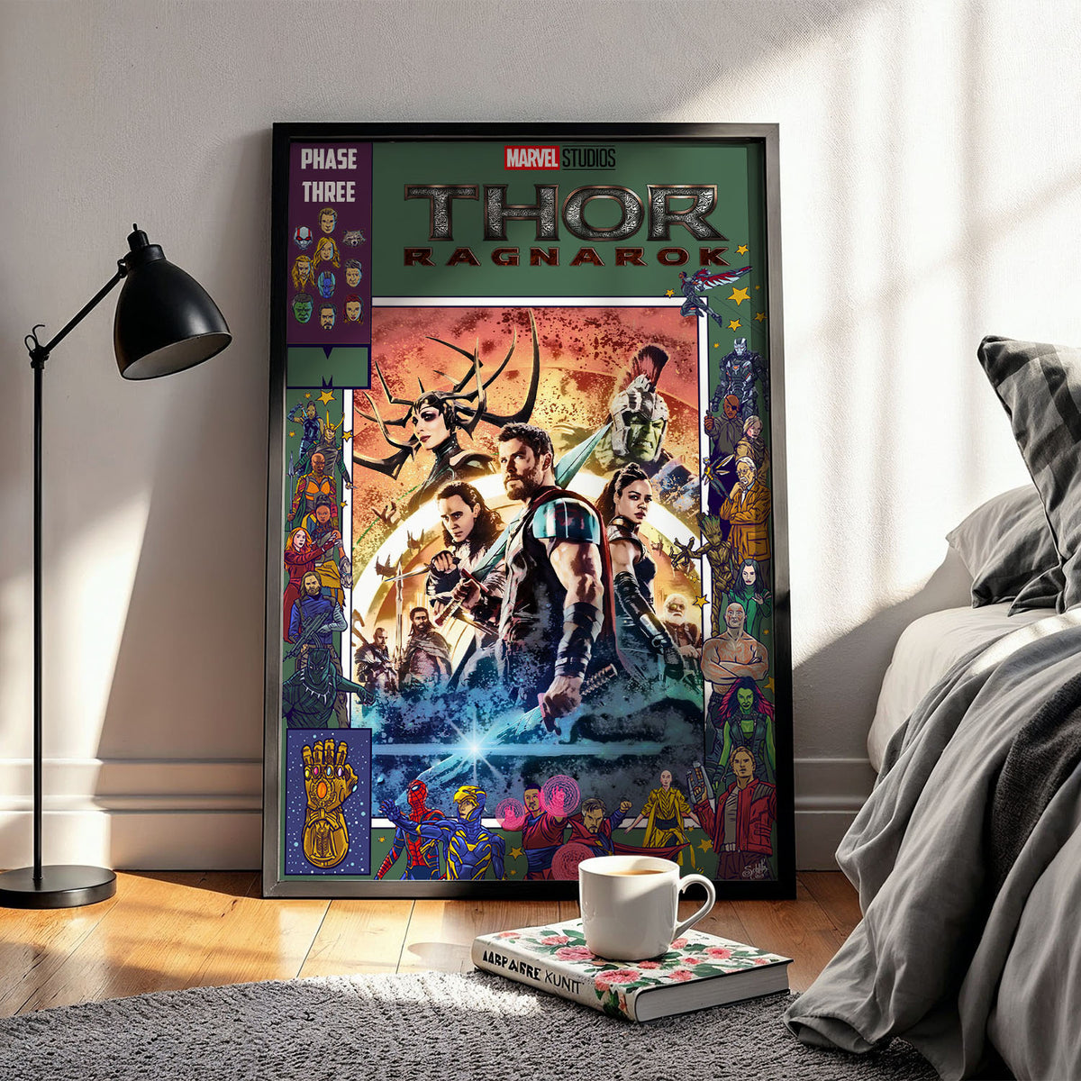 Flex Designs Poster Thor Ragnarok Comics 11 x 17" Home Goods - Movie 2017 Movie Poster