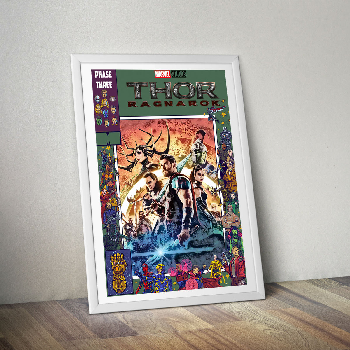 Flex Designs Poster Thor Ragnarok Comics 5 x 7" Home Goods - Movie 2017 Movie Poster