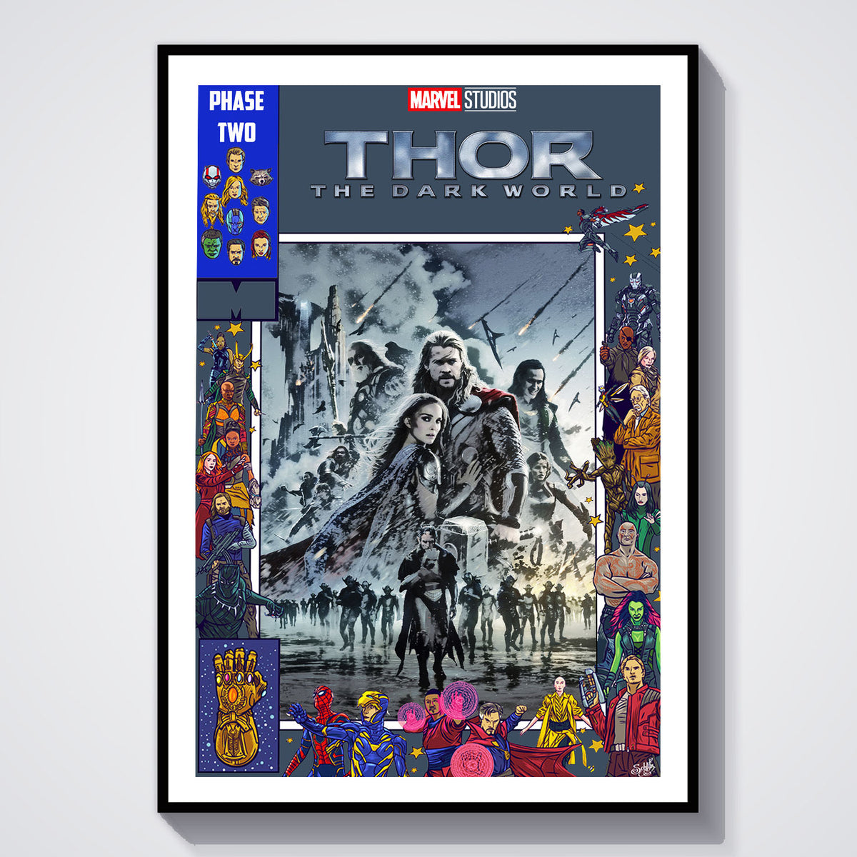 Flex Designs Poster Thor The Dark World Comics 5 x 7" Home Goods - Movie 2013 Movie Poster