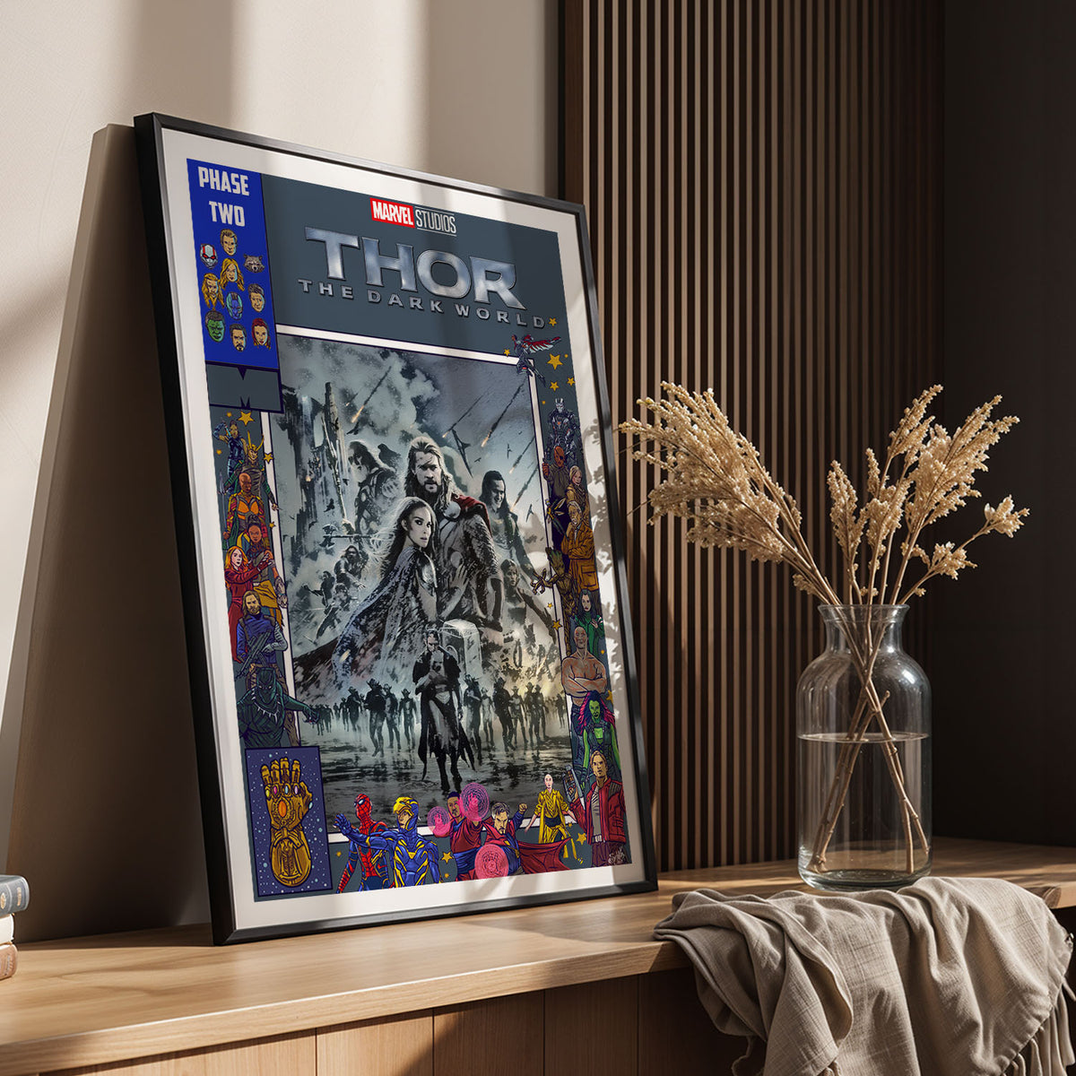 Flex Designs Poster Thor The Dark World Comics 11 x 17" Home Goods - Movie 2013 Movie Poster