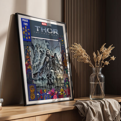 Flex Designs Poster Thor The Dark World Comics 11 x 17" Home Goods - Movie 2013 Movie Poster