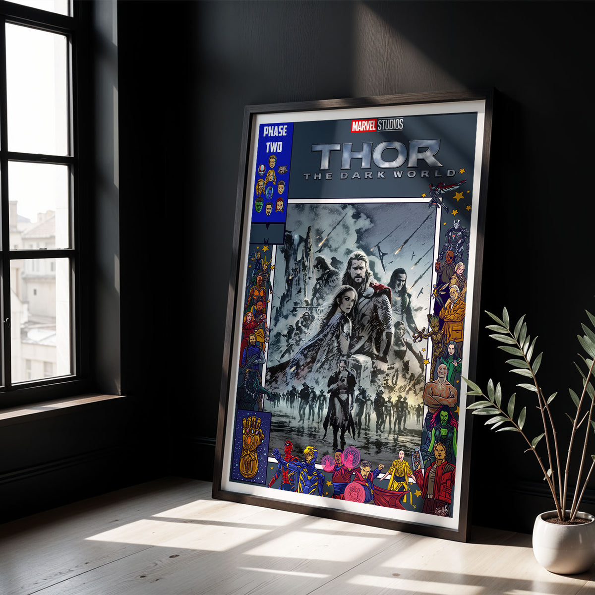 Flex Designs Poster Thor The Dark World Comics 5 x 7" Home Goods - Movie 2013 Movie Poster