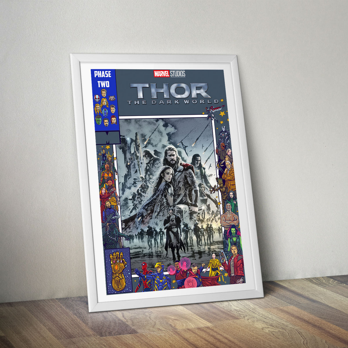 Flex Designs Poster Thor The Dark World Comics 5 x 7" Home Goods - Movie 2013 Movie Poster