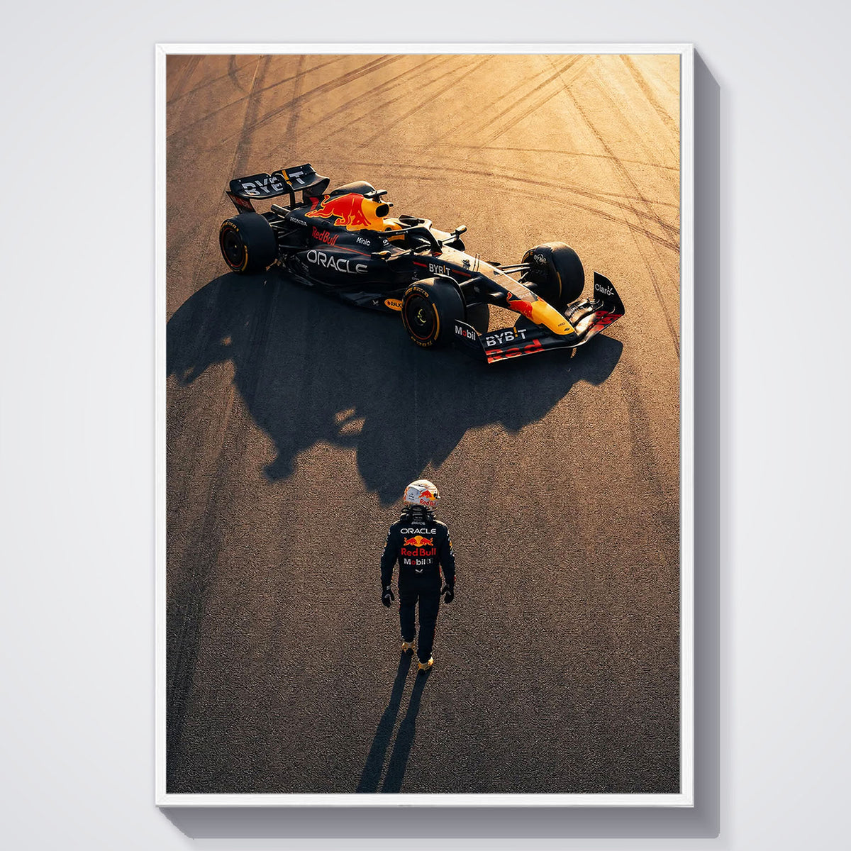 Flex Designs Poster Formula 1 Redbull Max Verstappen 11 x 17" Home Goods - Sports  Poster
