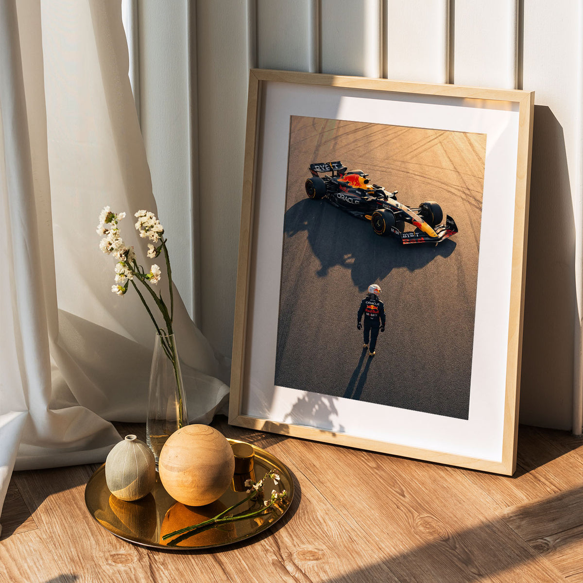 Flex Designs Poster Formula 1 Redbull Max Verstappen 5 x 7" Home Goods - Sports  Poster