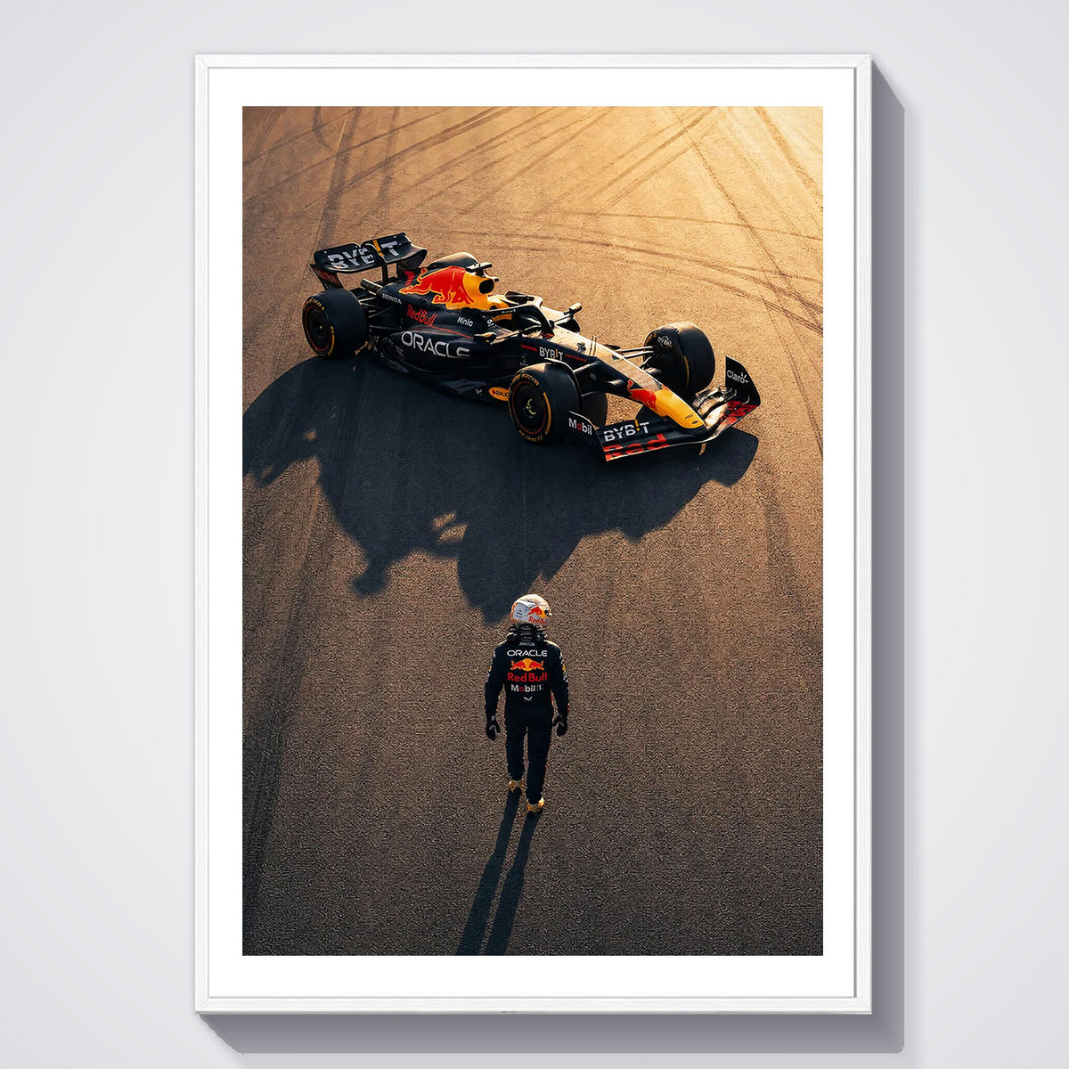 Flex Designs Poster Formula 1 Redbull Max Verstappen 5 x 7" Home Goods - Sports  Poster