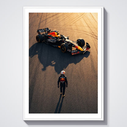 Flex Designs Poster Formula 1 Redbull Max Verstappen 5 x 7" Home Goods - Sports  Poster