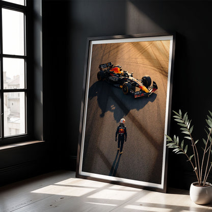Flex Designs Poster Formula 1 Redbull Max Verstappen 5 x 7" Home Goods - Sports  Poster