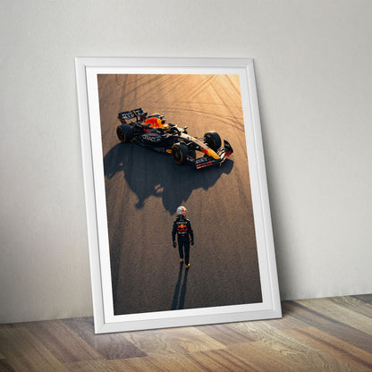 Flex Designs Poster Formula 1 Redbull Max Verstappen 5 x 7" Home Goods - Sports  Poster