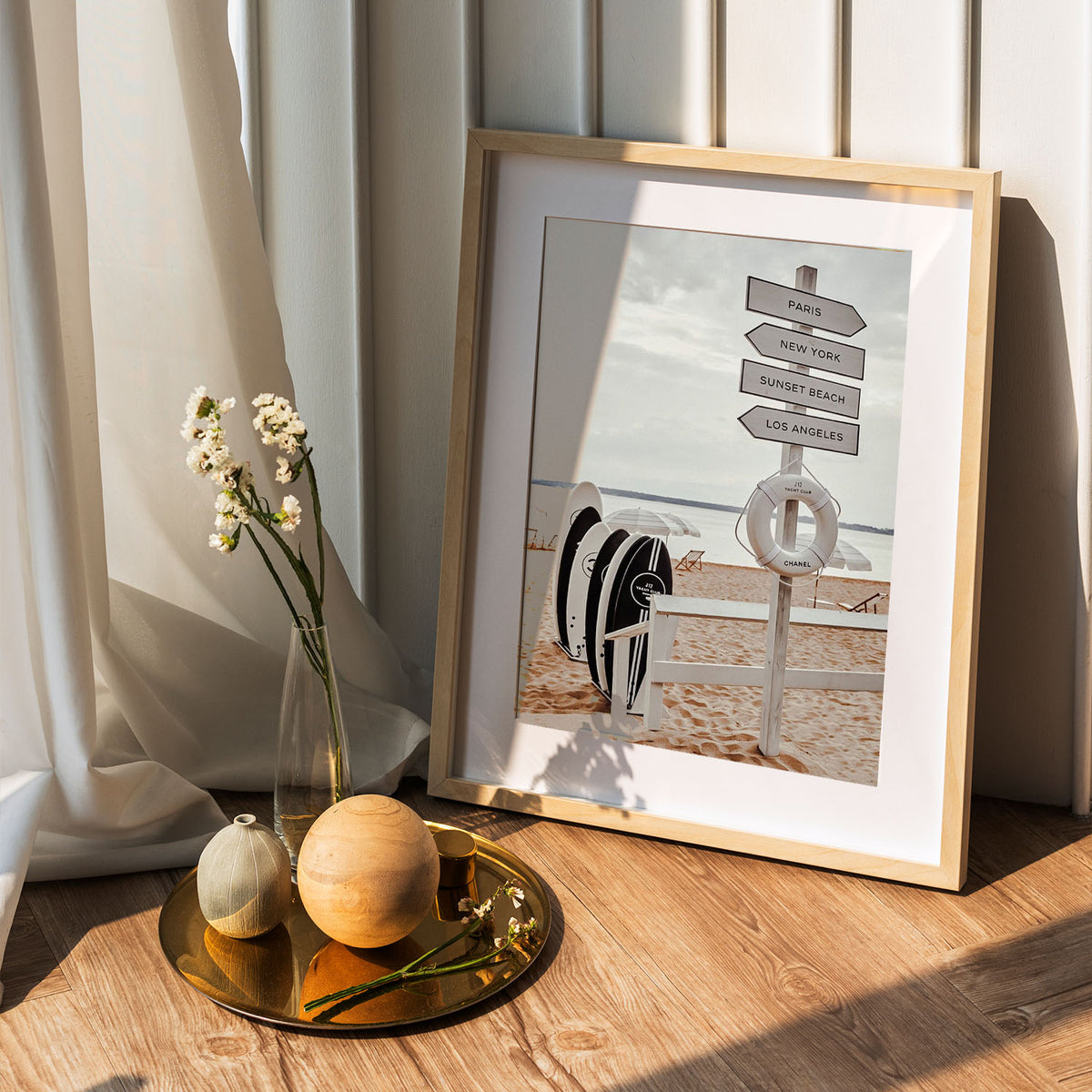 Flex Designs Poster Chanel Yacht Club 5 x 7" Home Goods - Designer  Poster