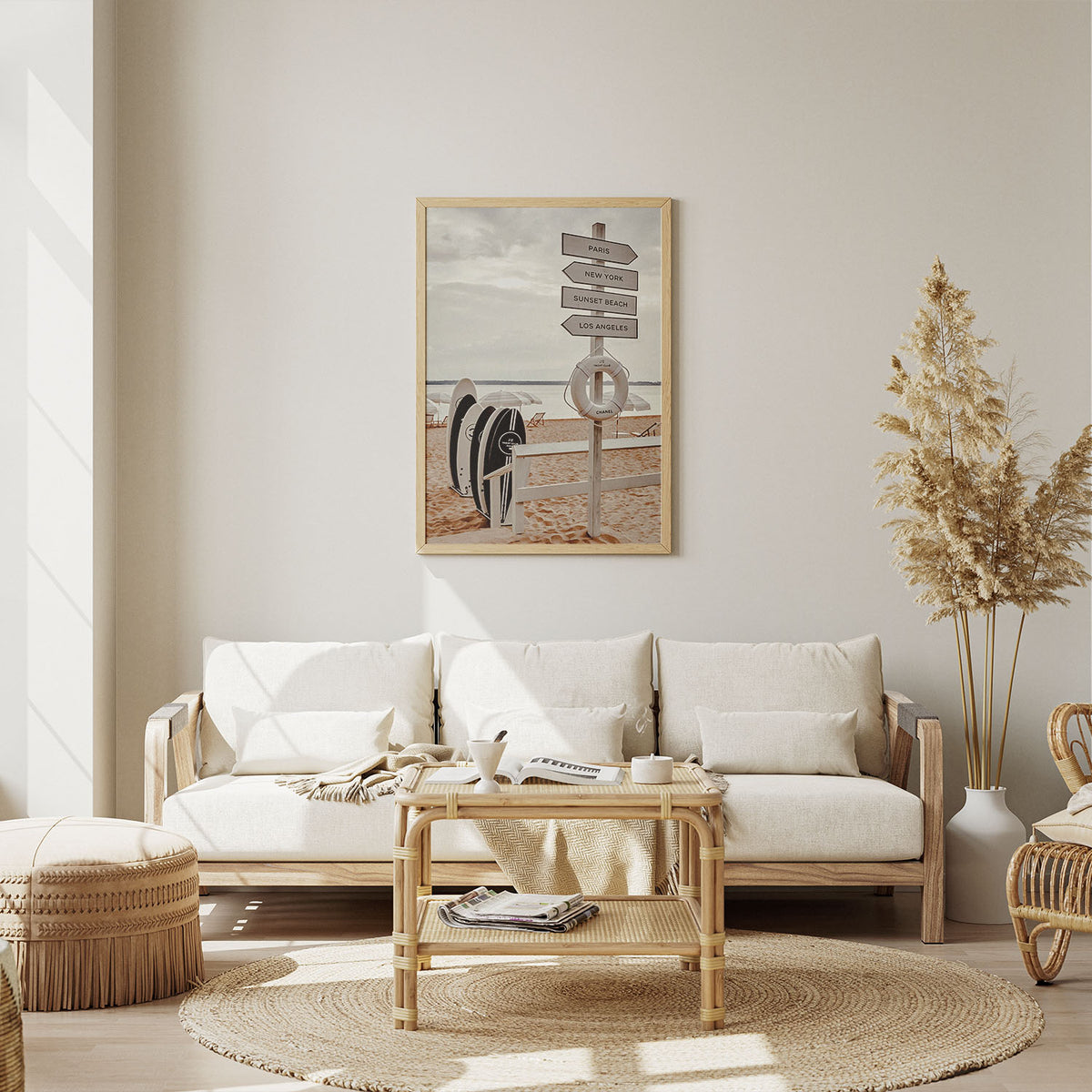 Flex Designs Poster Chanel Yacht Club 11 x 17" Home Goods - Designer  Poster
