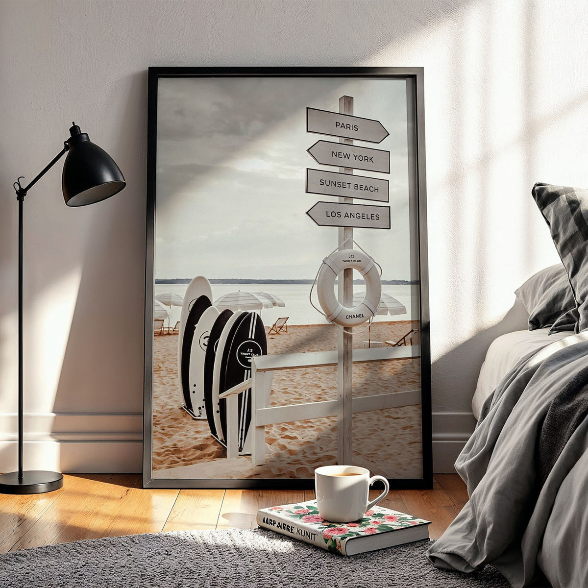 Flex Designs Poster Chanel Yacht Club 11 x 17" Home Goods - Designer  Poster