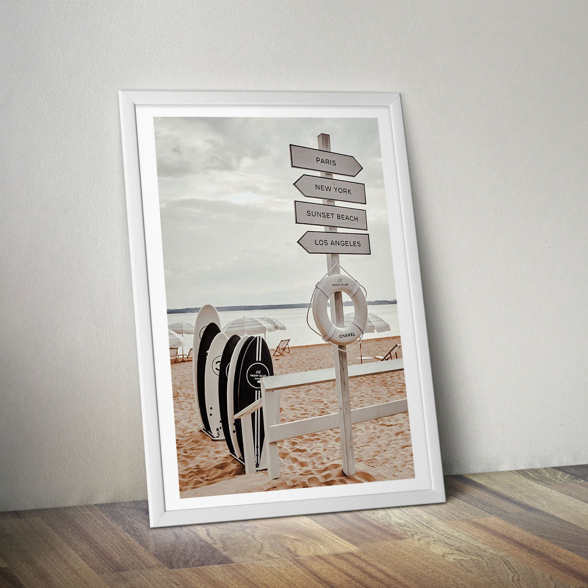 Flex Designs Poster Chanel Yacht Club 5 x 7" Home Goods - Designer  Poster