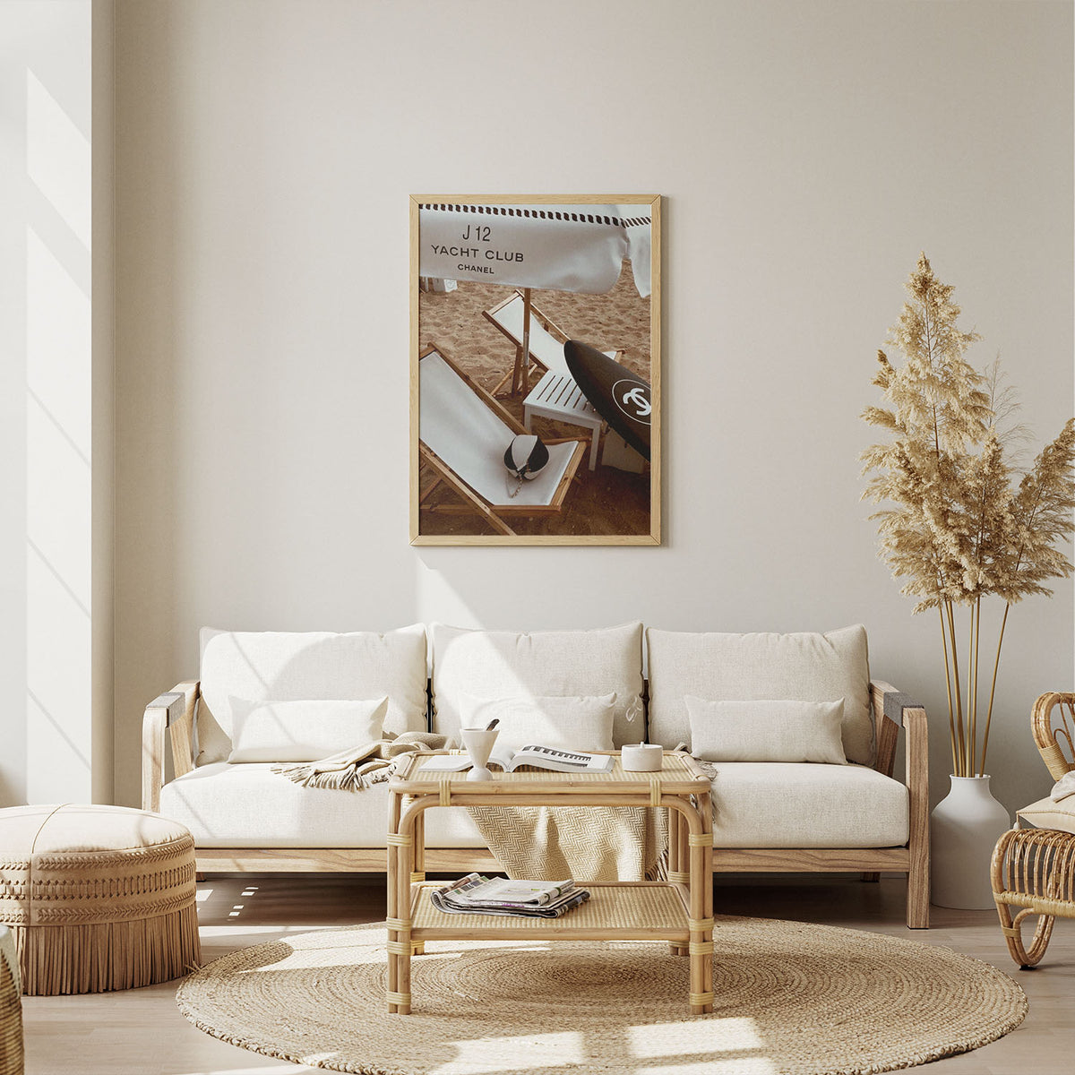 Flex Designs Poster Chanel Yacht Paradise 11 x 17" Home Goods - Designer  Poster