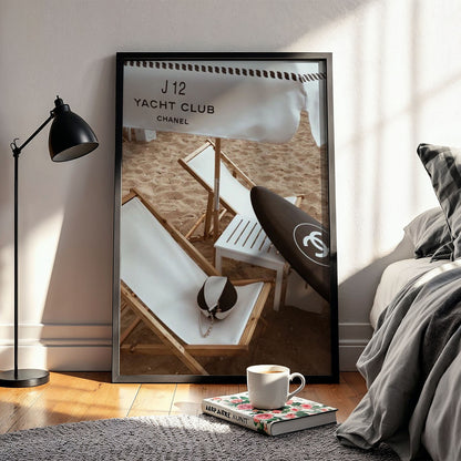 Flex Designs Poster Chanel Yacht Paradise 11 x 17" Home Goods - Designer  Poster