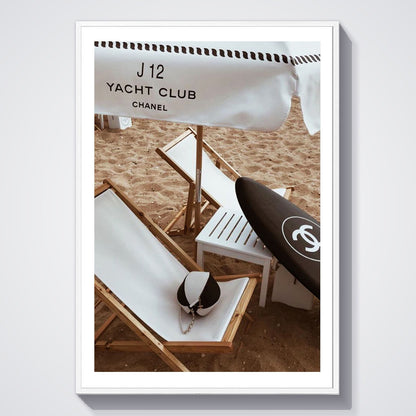 Flex Designs Poster Chanel Yacht Paradise 5 x 7" Home Goods - Designer  Poster