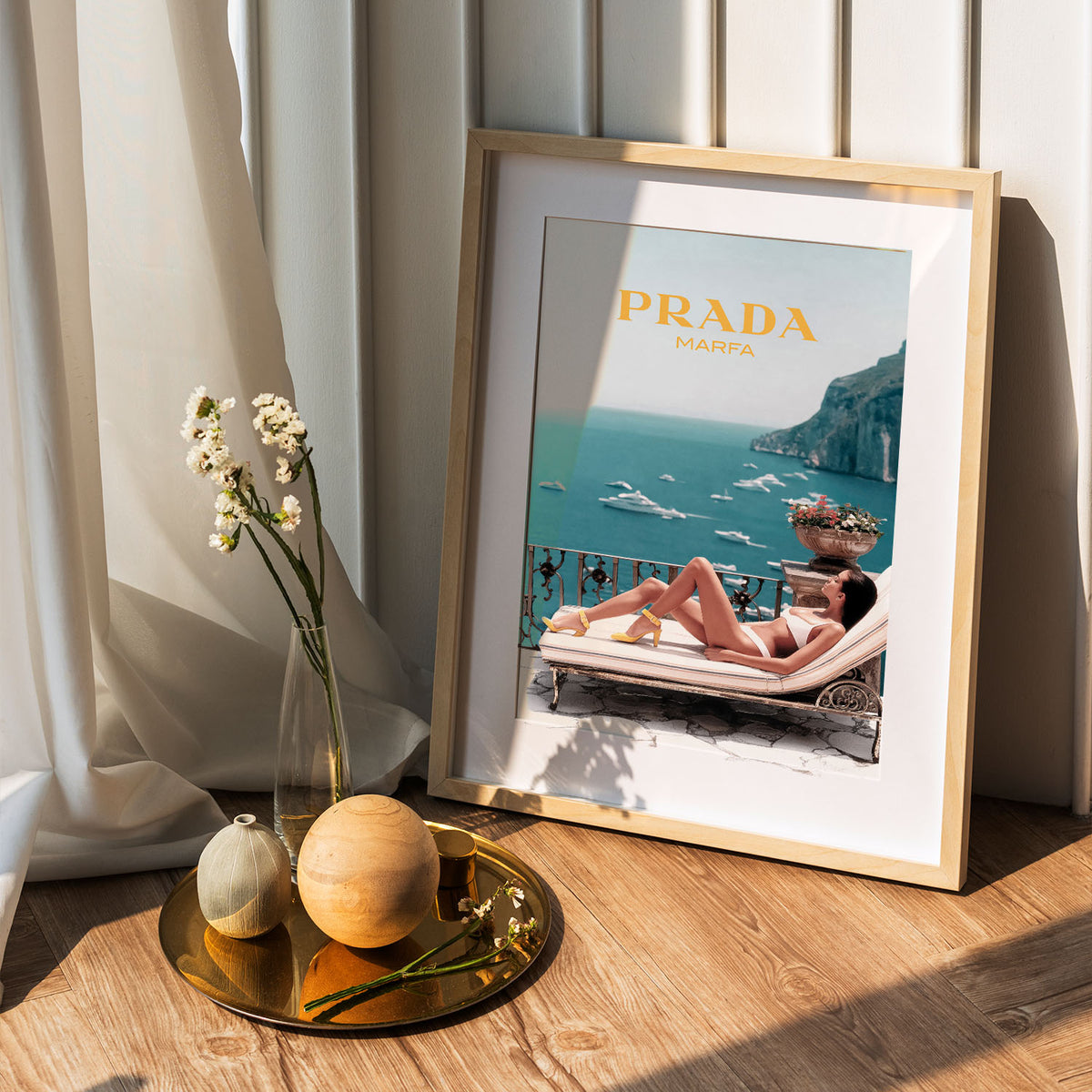 Flex Designs Poster Prada Marfa 5 x 7" Home Goods - Designer  Poster