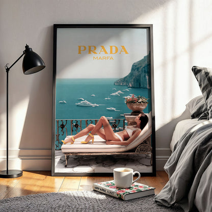 Flex Designs Poster Prada Marfa 11 x 17" Home Goods - Designer  Poster