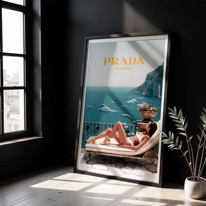 Flex Designs Poster Prada Marfa 5 x 7" Home Goods - Designer  Poster