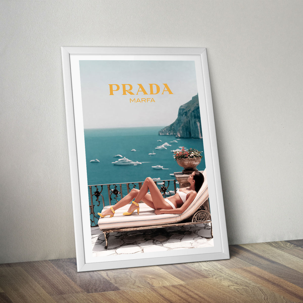 Flex Designs Poster Prada Marfa 5 x 7" Home Goods - Designer  Poster