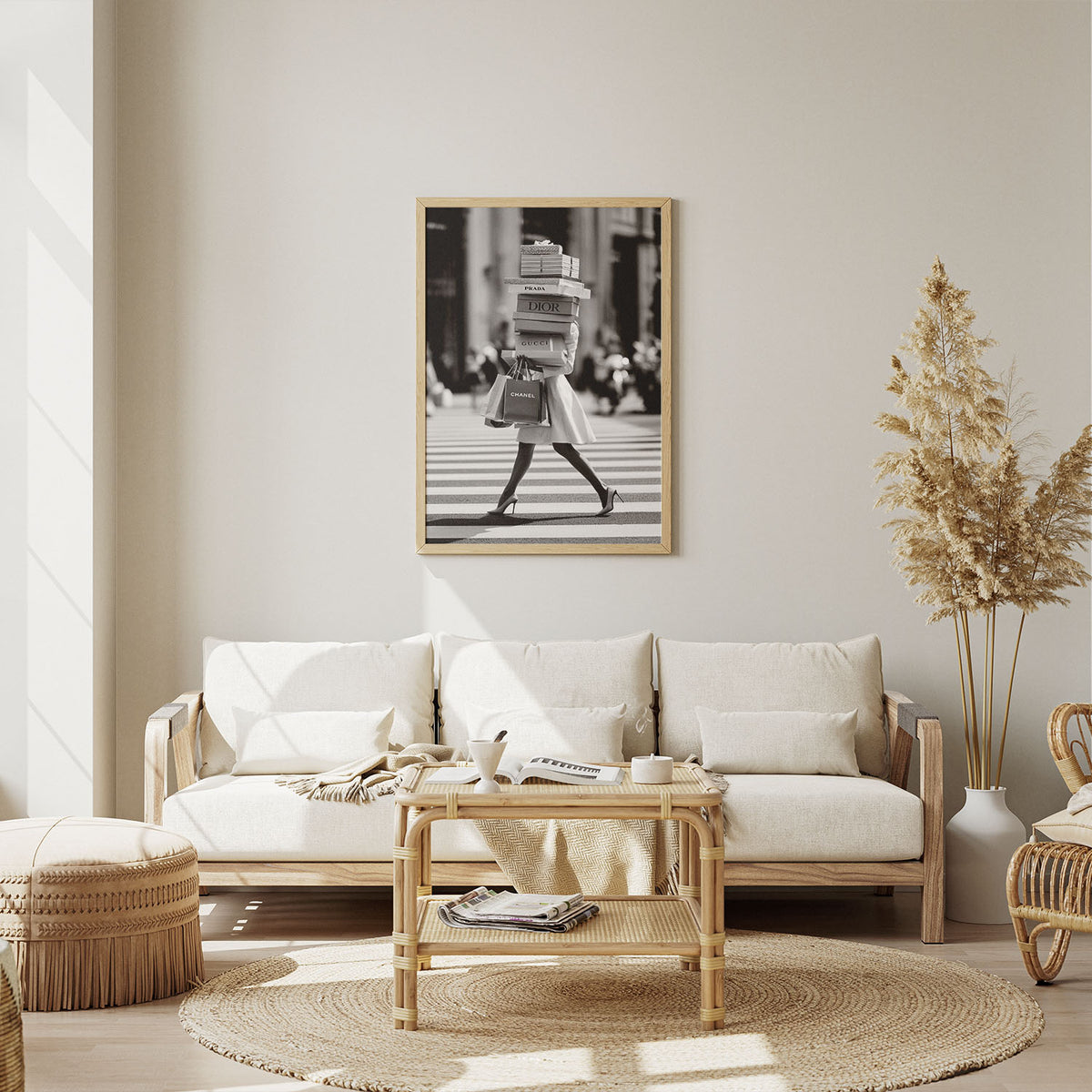 Flex Designs Poster Noir Designer Fashion 11 x 17" Home Goods - Designer  Poster