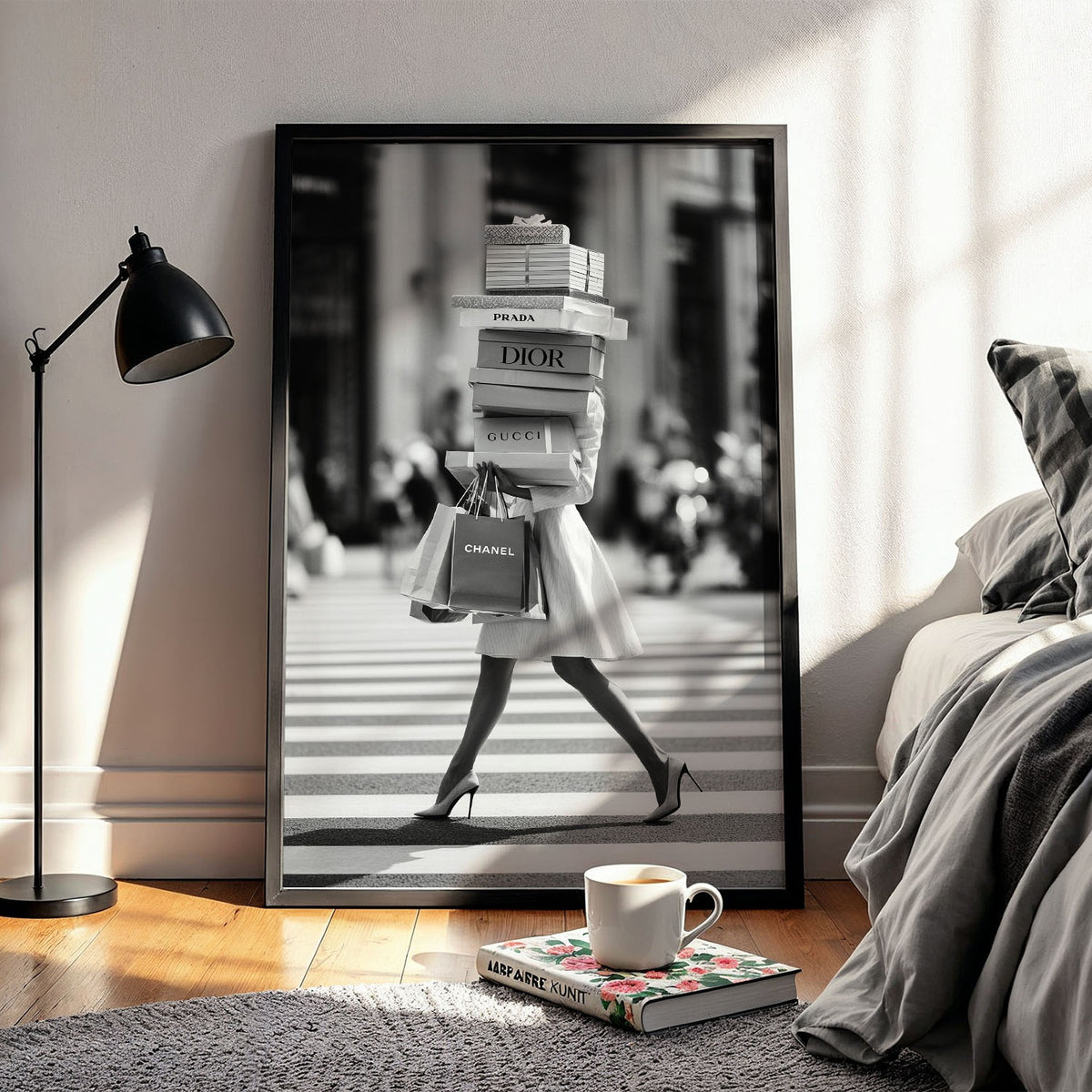 Flex Designs Poster Noir Designer Fashion 11 x 17" Home Goods - Designer  Poster