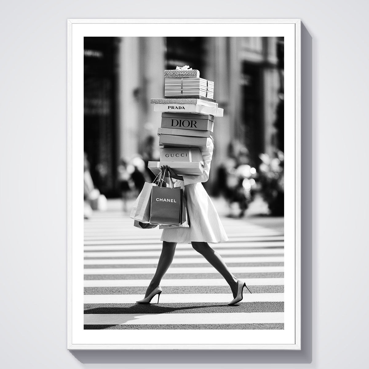 Flex Designs Poster Noir Designer Fashion 5 x 7" Home Goods - Designer  Poster