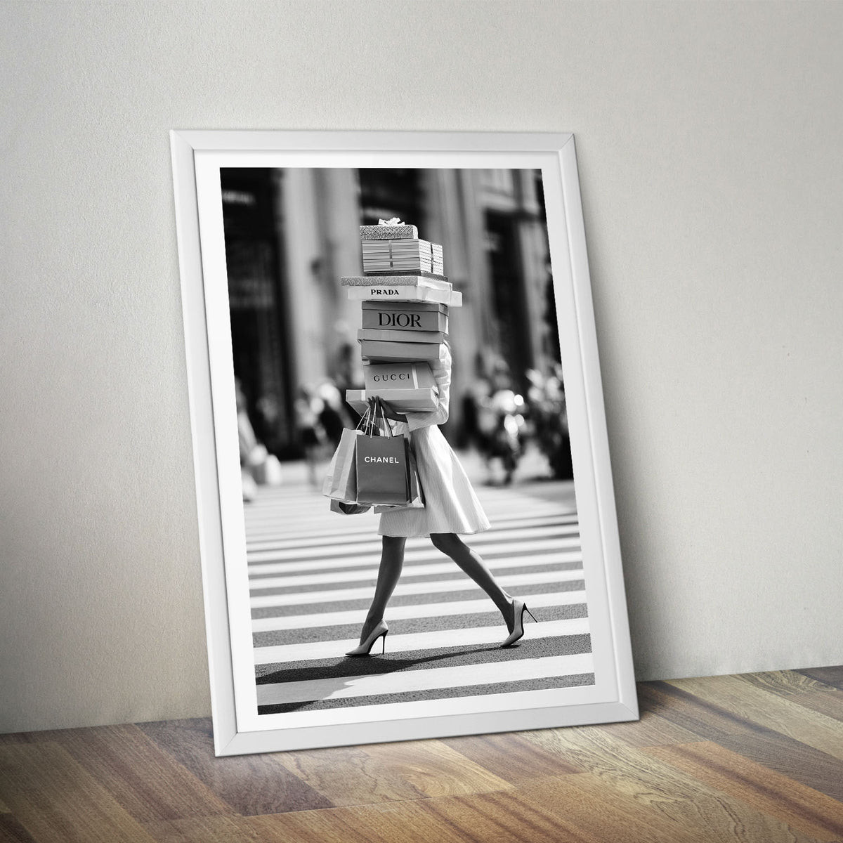 Flex Designs Poster Noir Designer Fashion 5 x 7" Home Goods - Designer  Poster