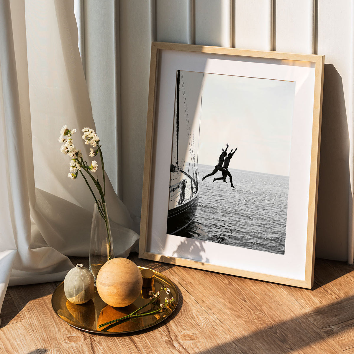 Flex Designs Poster Noir Ocean Bliss 5 x 7" Home Goods - Designer  Poster