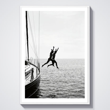 Flex Designs Poster Noir Ocean Bliss 5 x 7" Home Goods - Designer  Poster