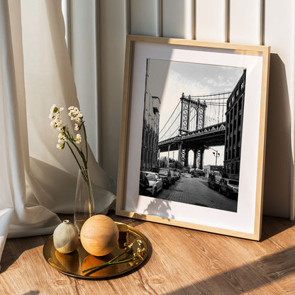 Flex Designs Poster NYC Manhattan Bridge 5 x 7" Home Goods - Designer  Poster