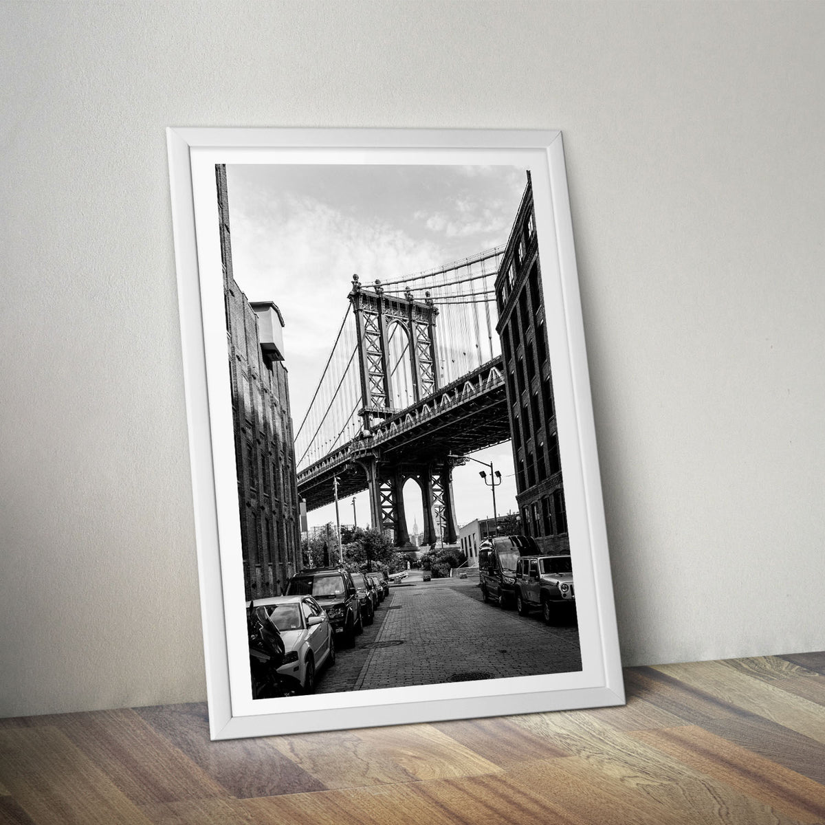 Flex Designs Poster NYC Manhattan Bridge 5 x 7" Home Goods - Designer  Poster