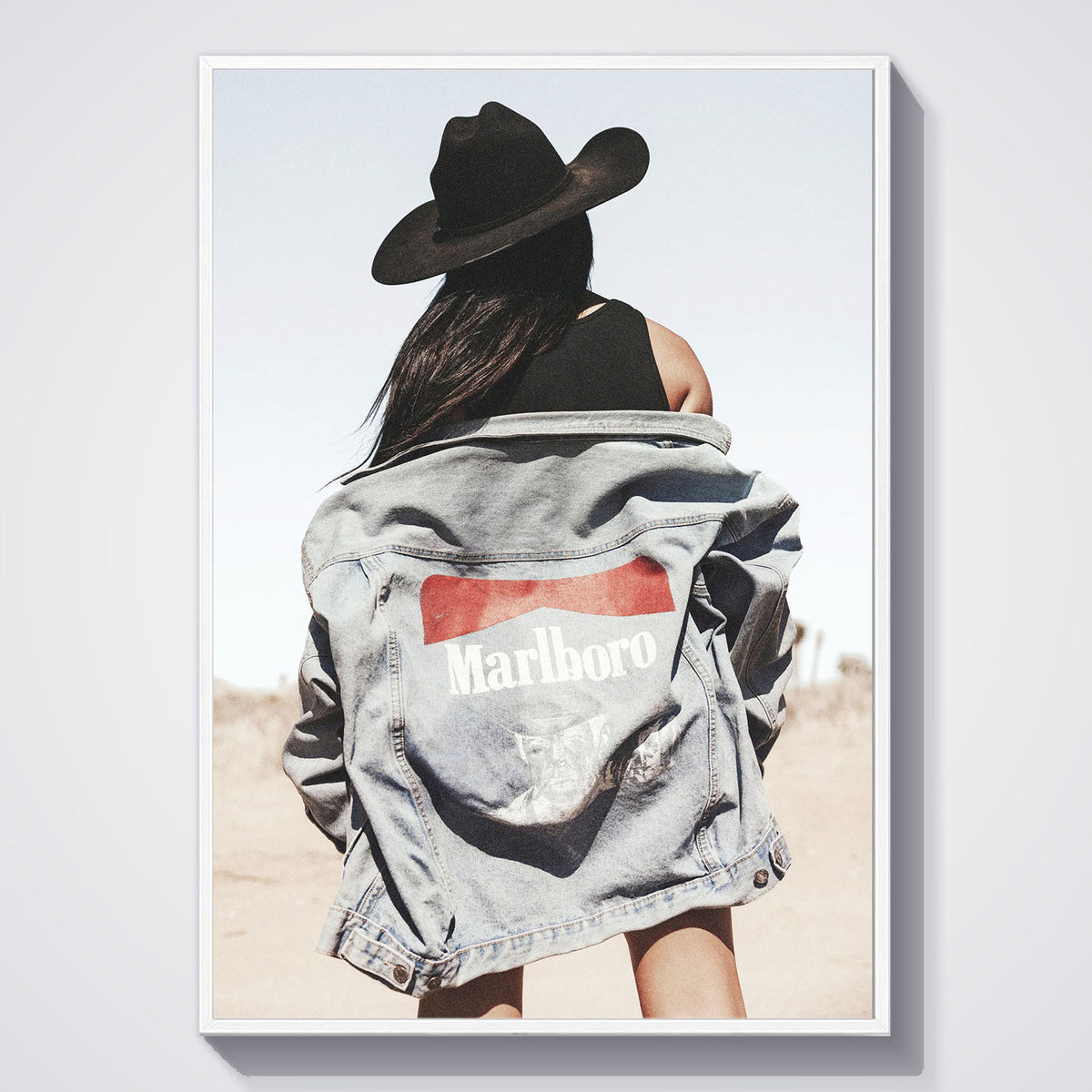 Flex Designs Poster Denim Marlboro 11 x 17" Home Goods - Designer  Poster