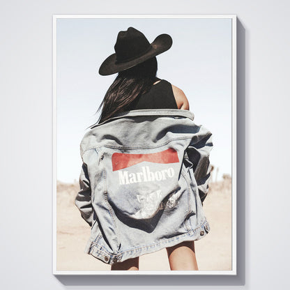 Flex Designs Poster Denim Marlboro 11 x 17" Home Goods - Designer  Poster