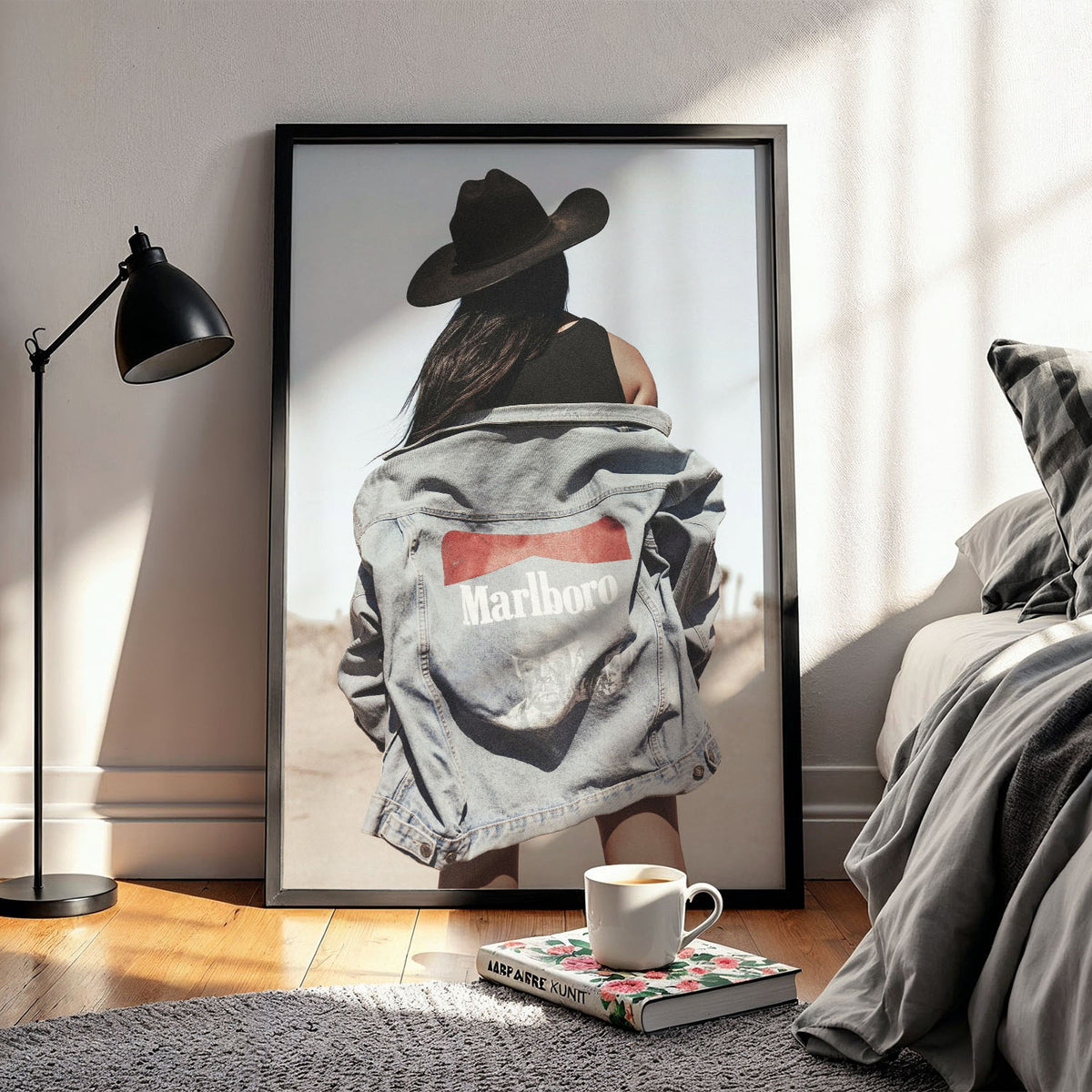 Flex Designs Poster Denim Marlboro 11 x 17" Home Goods - Designer  Poster