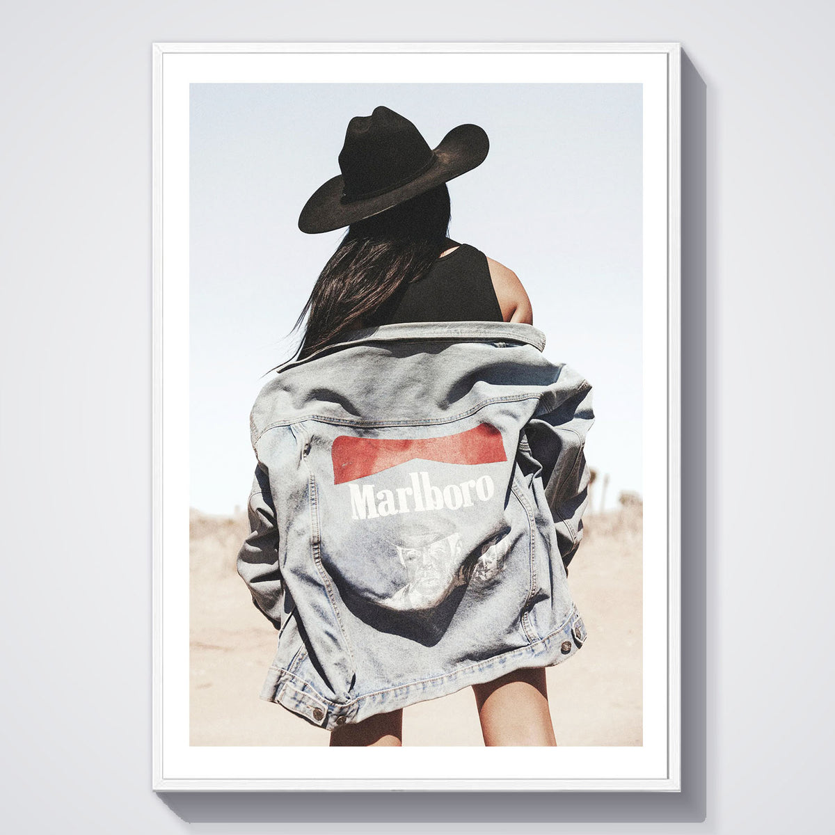 Flex Designs Poster Denim Marlboro 5 x 7" Home Goods - Designer  Poster