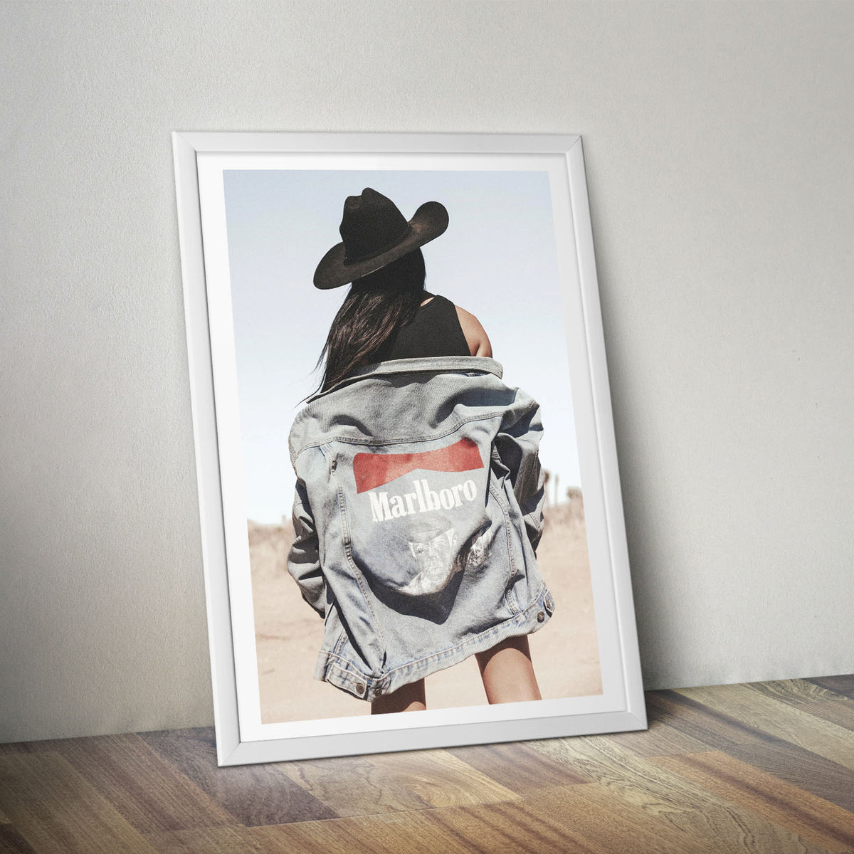 Flex Designs Poster Denim Marlboro 5 x 7" Home Goods - Designer  Poster