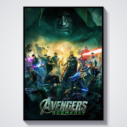 Flex Designs Poster Avengers Doomsday - Assemble 11 x 17" Home Goods - Movie 2026 Movie Poster