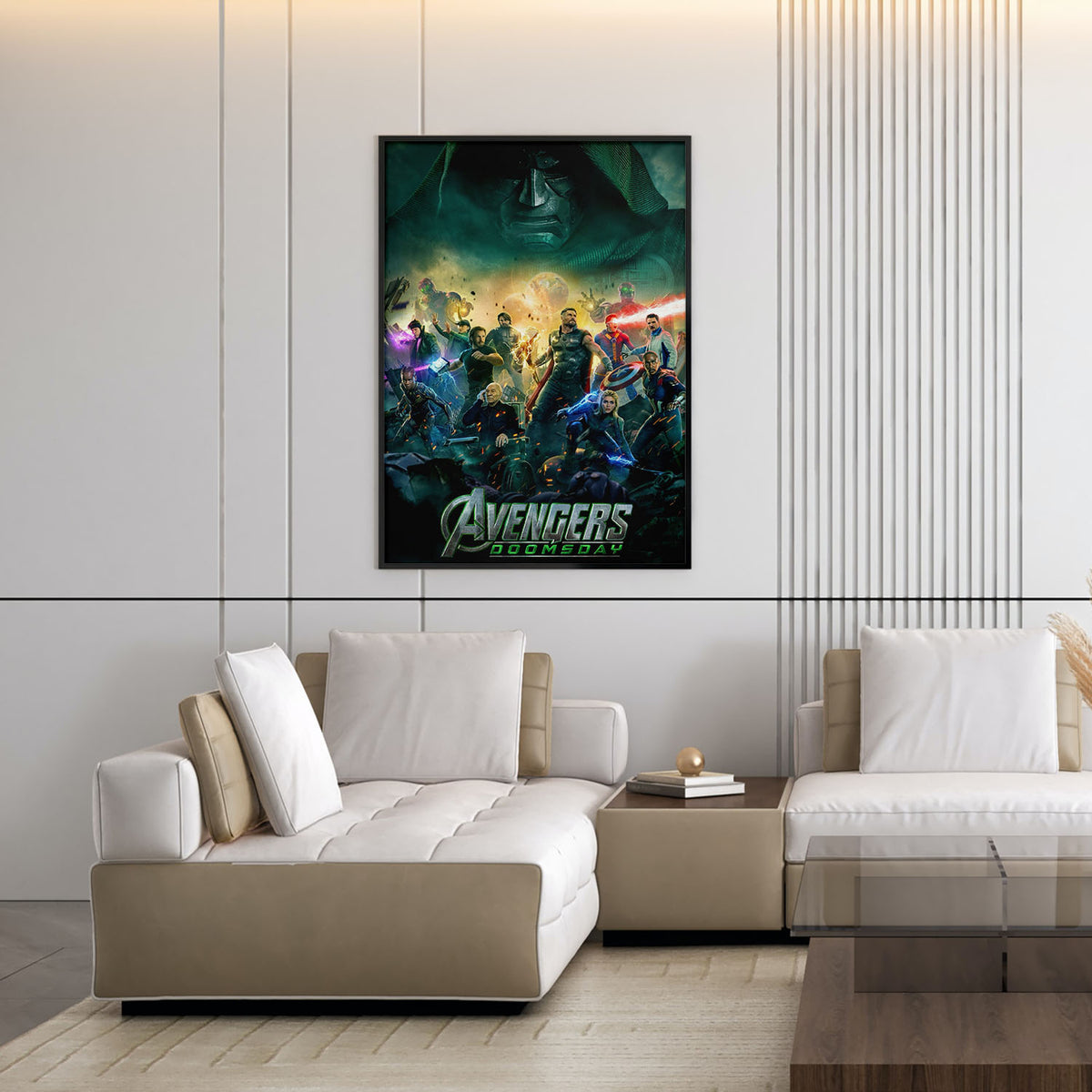 Flex Designs Poster Avengers Doomsday - Assemble 11 x 17" Home Goods - Movie 2026 Movie Poster