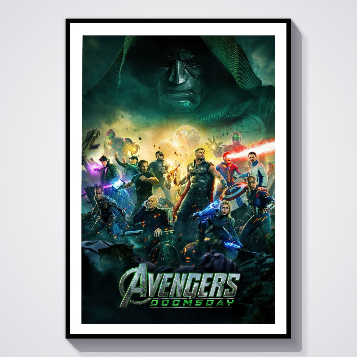 Flex Designs Poster Avengers Doomsday - Assemble 5 x 7" Home Goods - Movie 2026 Movie Poster