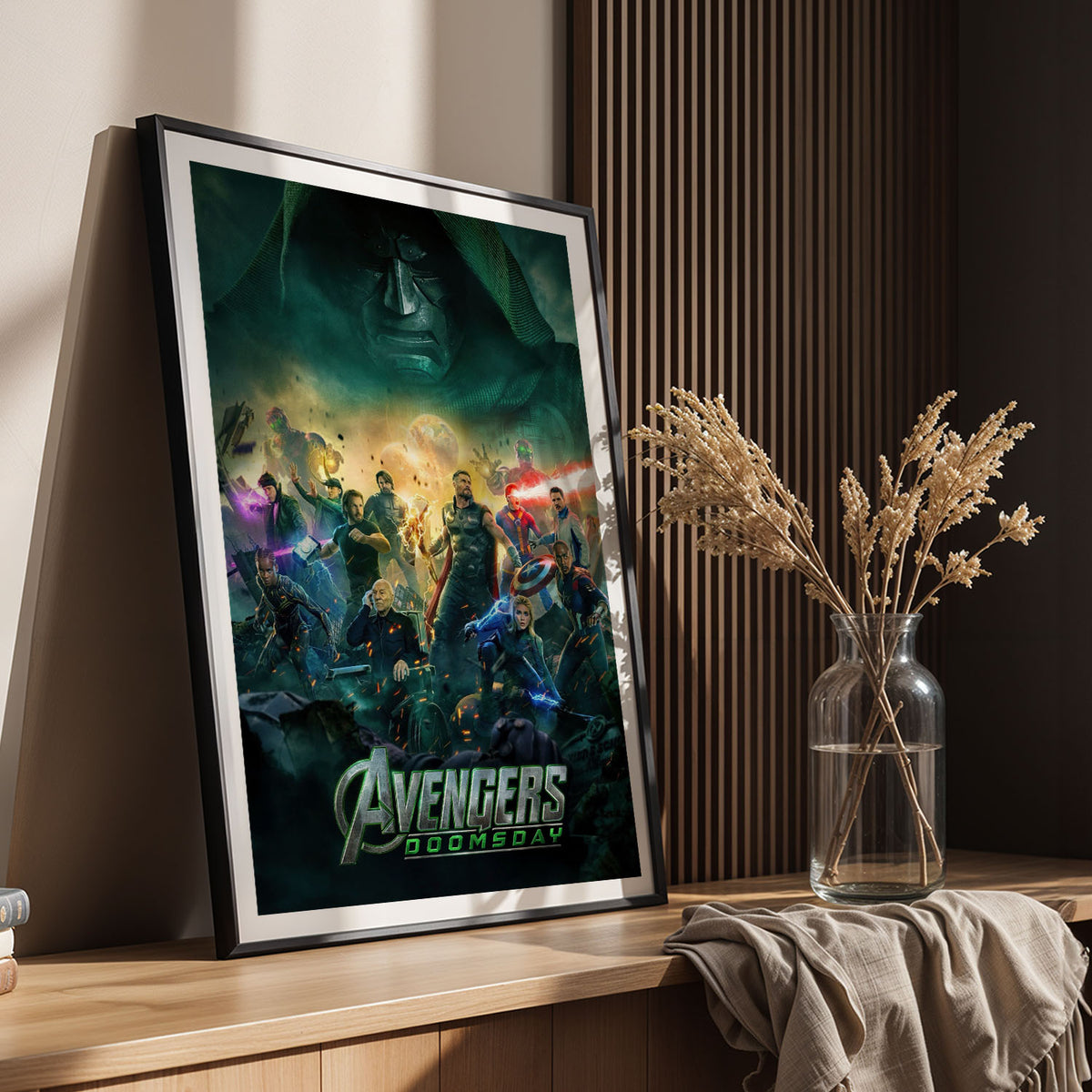 Flex Designs Poster Avengers Doomsday - Assemble 11 x 17" Home Goods - Movie 2026 Movie Poster