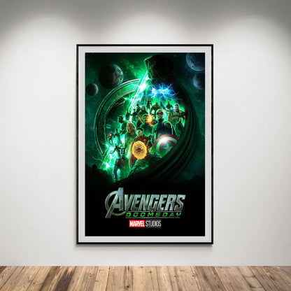 Flex Designs Poster Avengers Doomsday - Team 5 x 7" Home Goods - Movie 2026 Movie Poster