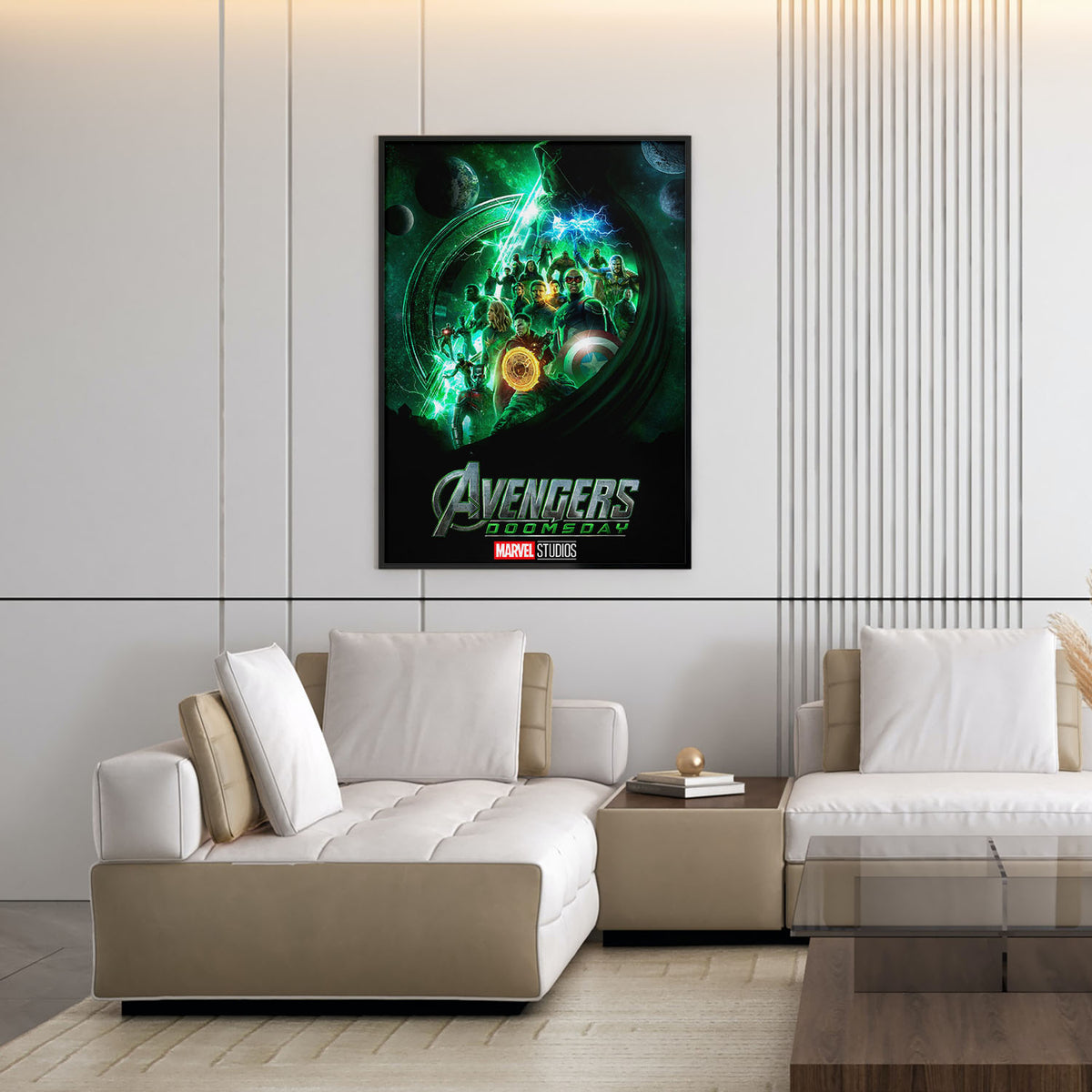Flex Designs Poster Avengers Doomsday - Team 11 x 17" Home Goods - Movie 2026 Movie Poster
