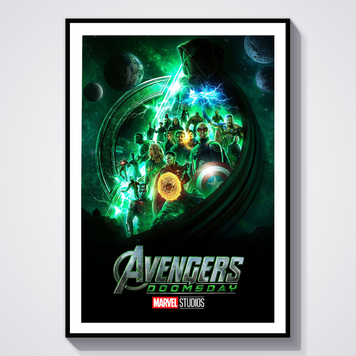 Flex Designs Poster Avengers Doomsday - Team 5 x 7" Home Goods - Movie 2026 Movie Poster