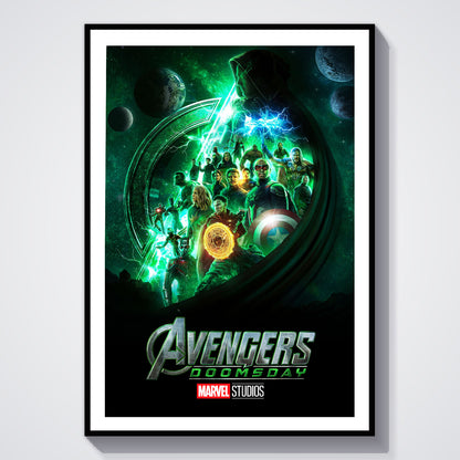 Flex Designs Poster Avengers Doomsday - Team 5 x 7" Home Goods - Movie 2026 Movie Poster