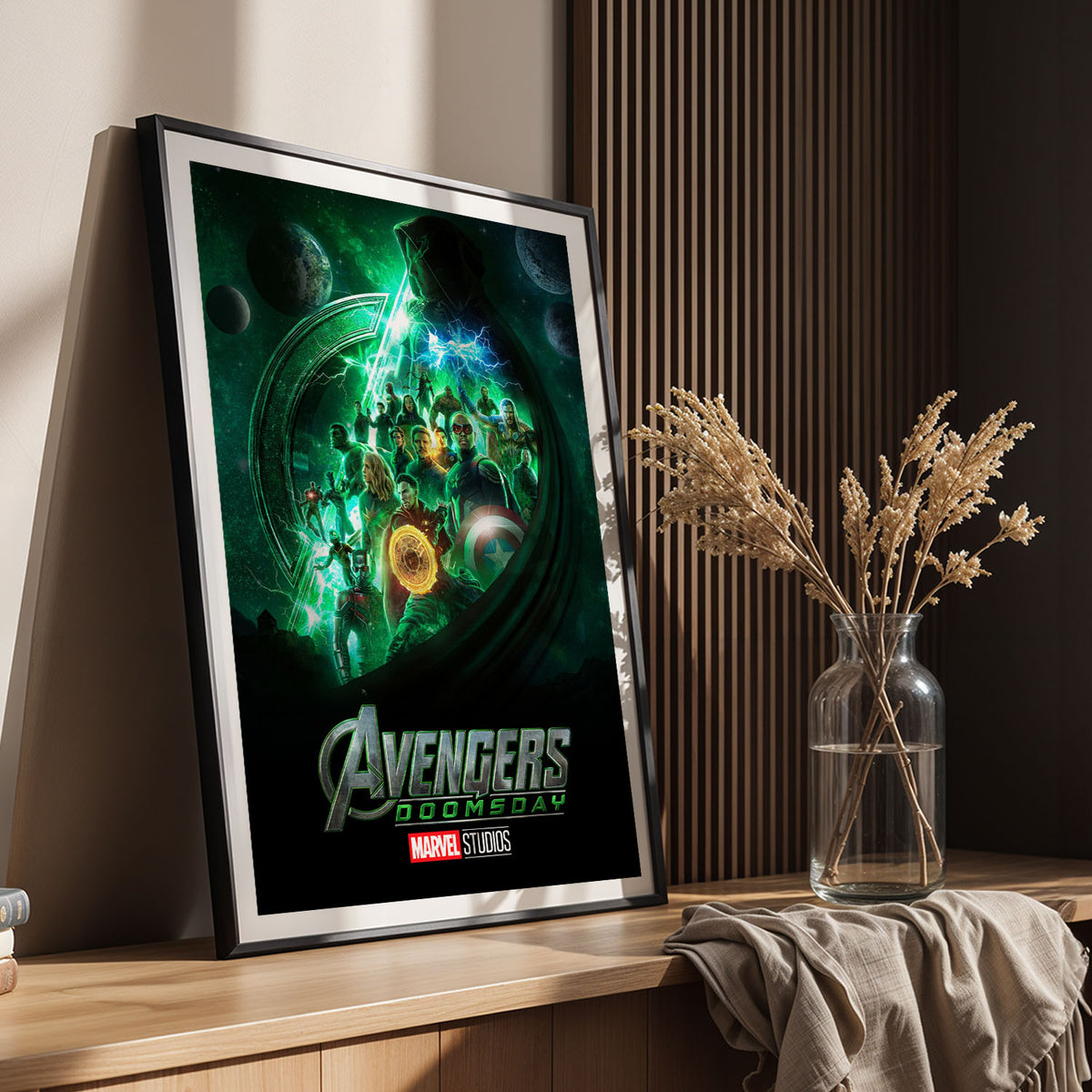 Flex Designs Poster Avengers Doomsday - Team 11 x 17" Home Goods - Movie 2026 Movie Poster