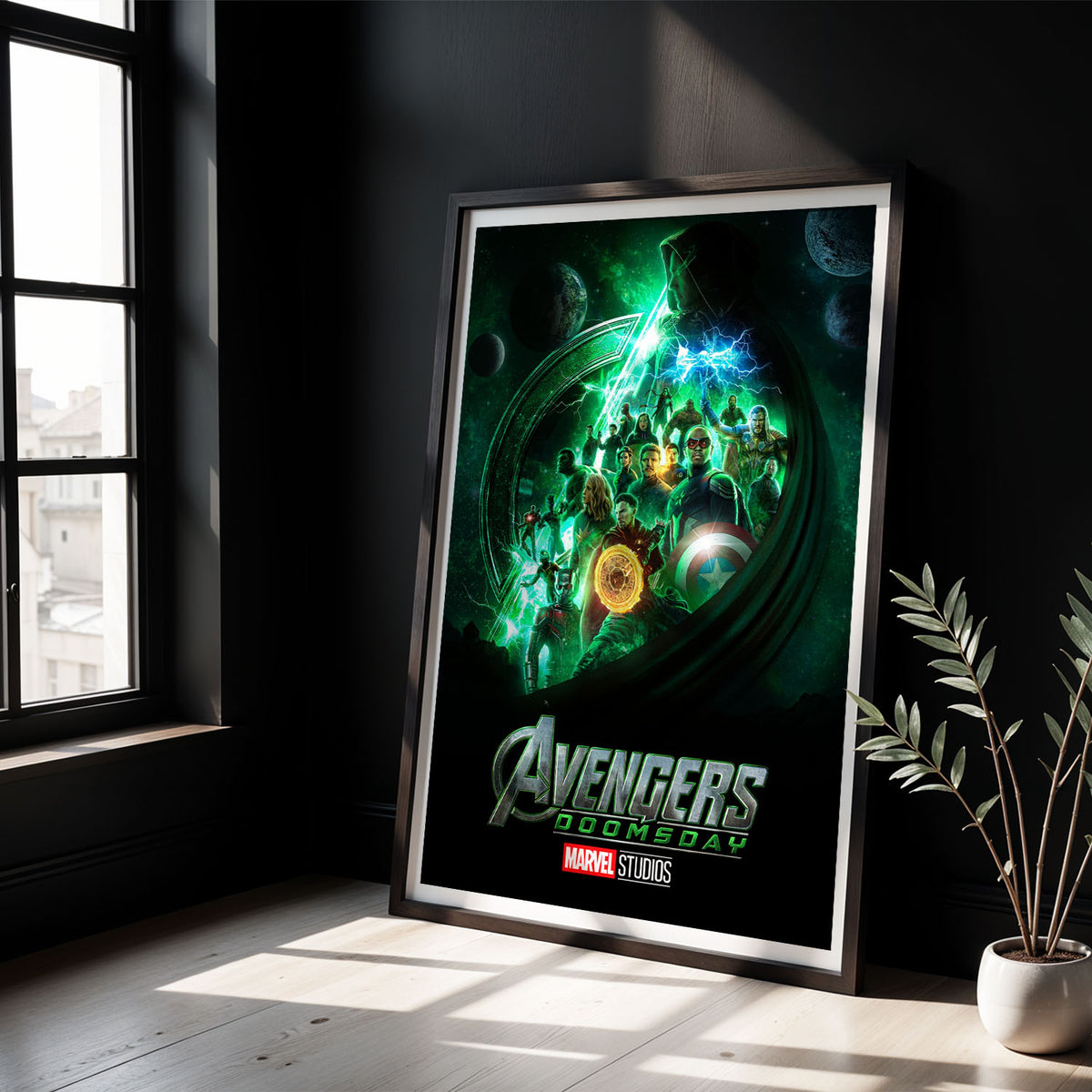 Flex Designs Poster Avengers Doomsday - Team 5 x 7" Home Goods - Movie 2026 Movie Poster