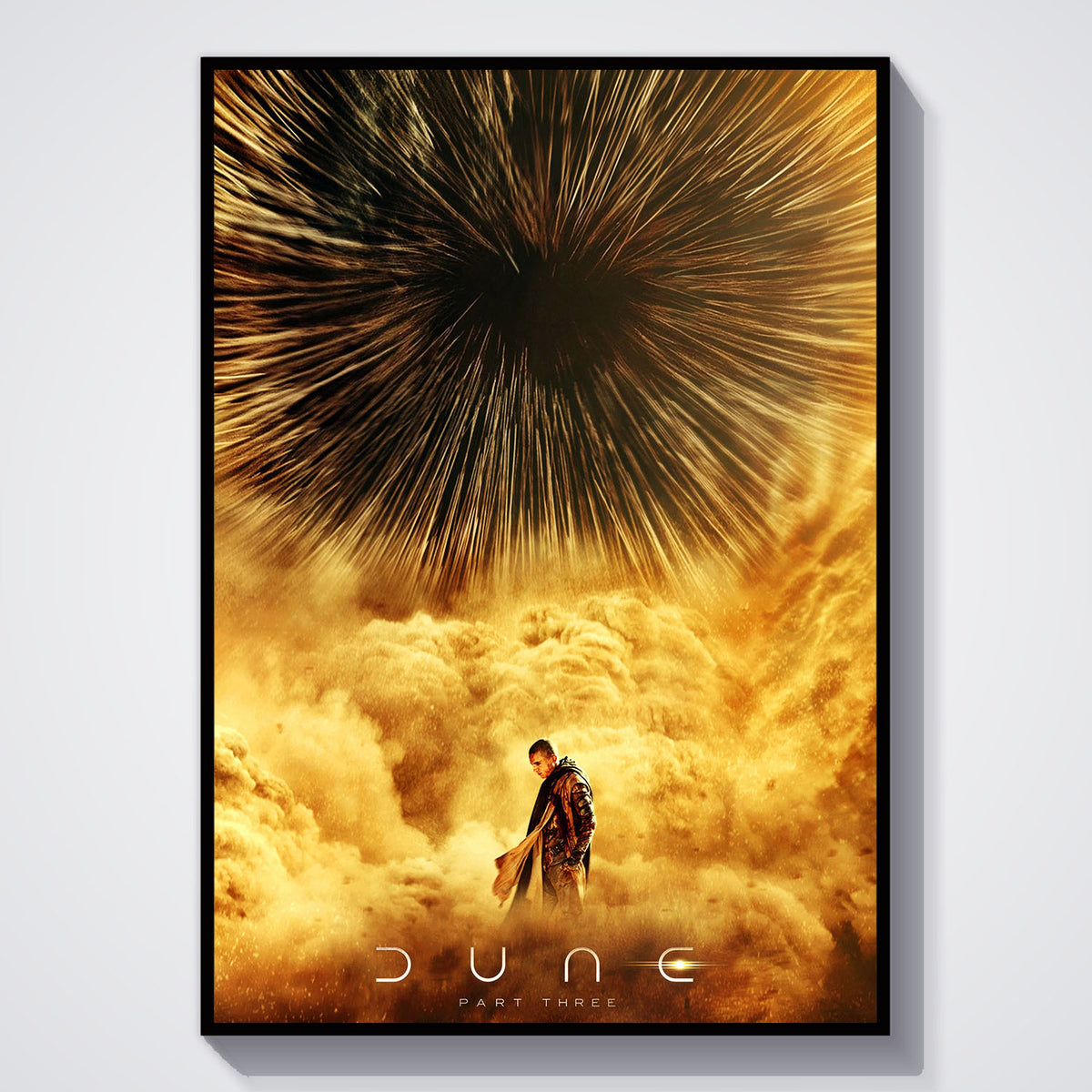 Flex Designs Poster Dune Part Three - Paul Cinematic 11 x 17" Home Goods - Movie 2026 Movie Poster